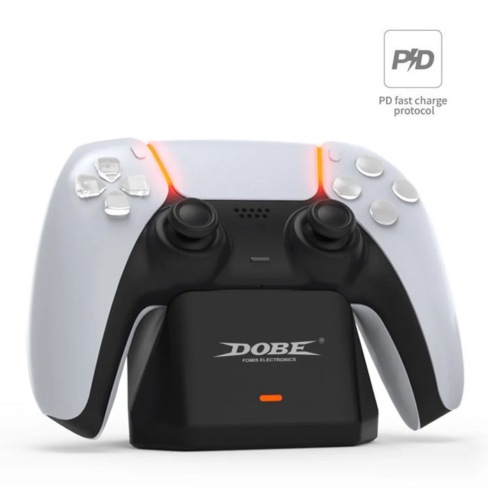 DOBE TP5-0586 for PS5 Gamepad Charger Dock Gaming Controller Charging Station - 5