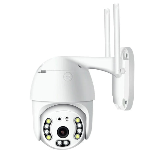 SD01 Ultra HD 5MP Security Camera Outdoor Waterproof PTZ Night Vision WiFi Camera RJ45 Internet for Home Security - US Plug - 1