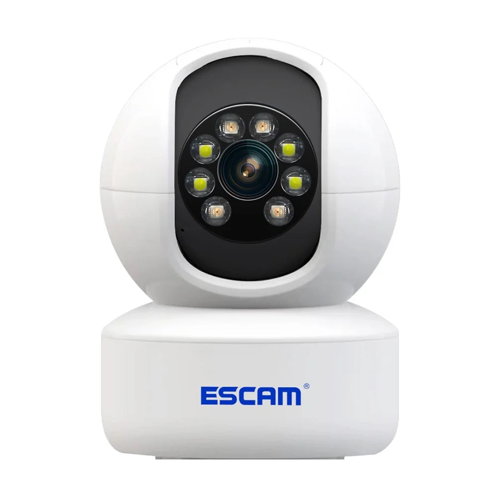 ESCAM QF005 3.0MP WiFi Two-way Voice Humanoid Detection IP Camera IR LED Night Vision Security Camera - US Plug - 1