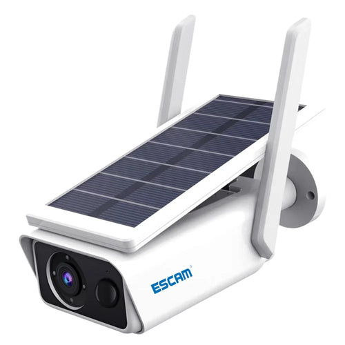 ESCAM QF180 HD 3MP H.265X Battery PIR Alarm Cloud Storage WiFi IP Camera Waterproof Home Security Monitor Camera Support Two Way Talk, Day/Night Version - 1