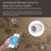 NEO NAS-PD07W 2.4GHz WiFi Motion Sensor with Temperature and Humidity Detections Indoor Human Body Infrared Sensor for Home Smart Device - 6