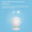 NEO NAS-PD02W Smart Wireless Infrared Sensor PIR Detector 2.4GHz WiFi Motion Sensor with Base Support Mobile Phone Control - 2