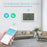 NEO NAS-CW01W 4 in 1 Multifunction Sensor Smart 2.4GHz WiFi Temperature and Humidity Detector with Dual Mode Clock / Luminance - 6