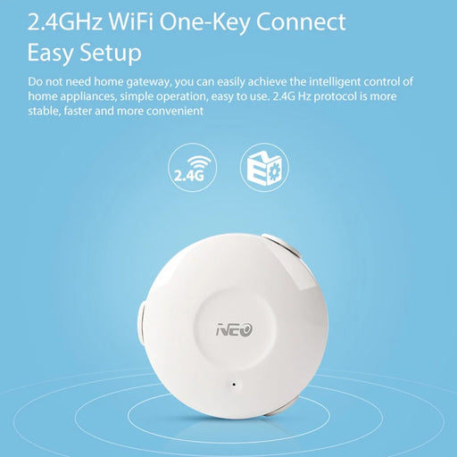 NEO NAS-WS02W WiFi Smart Water Leak Sensor Wireless Flood Sensor  Works for Tuya Smart IFTTT - 2