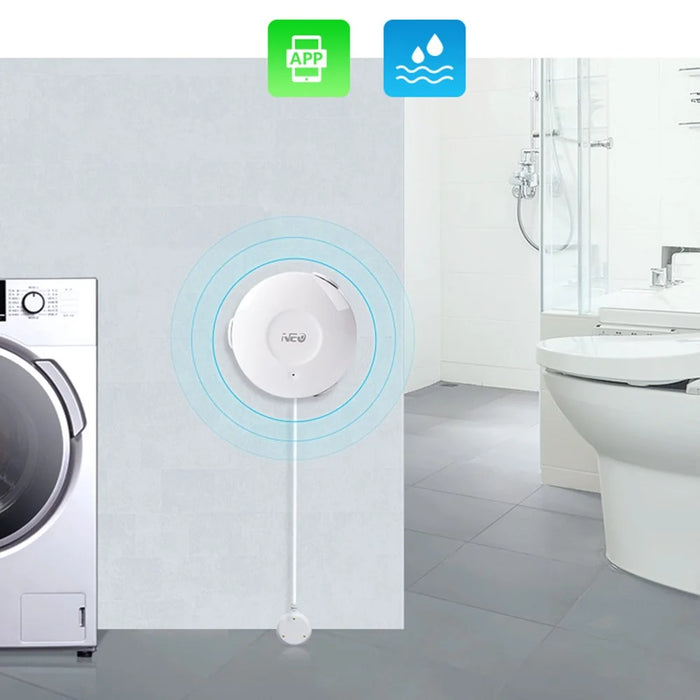 NEO NAS-WS02W WiFi Smart Water Leak Sensor Wireless Flood Sensor  Works for Tuya Smart IFTTT - 3