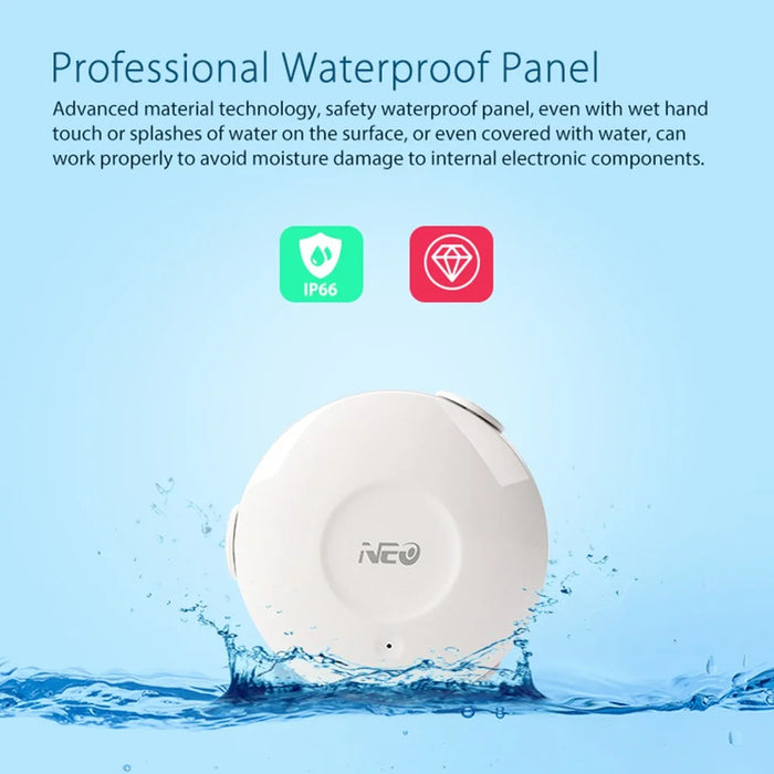 NEO NAS-WS02W WiFi Smart Water Leak Sensor Wireless Flood Sensor  Works for Tuya Smart IFTTT - 6