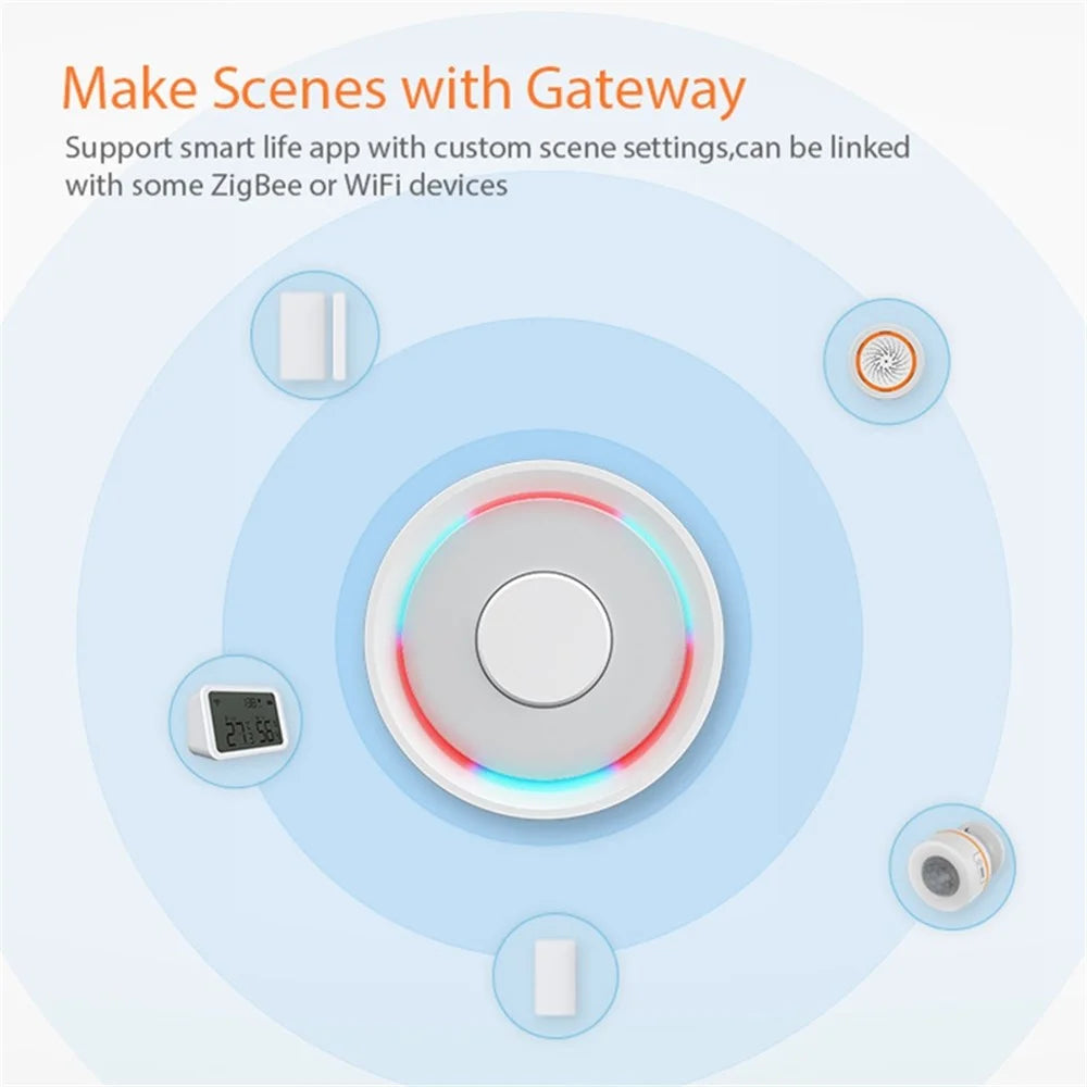 NEO NAS-DS05B Tuya ZigBee Smart Wireless Door Sensor APP Remote Control Door Window Sensor Smart Home Security System - 6