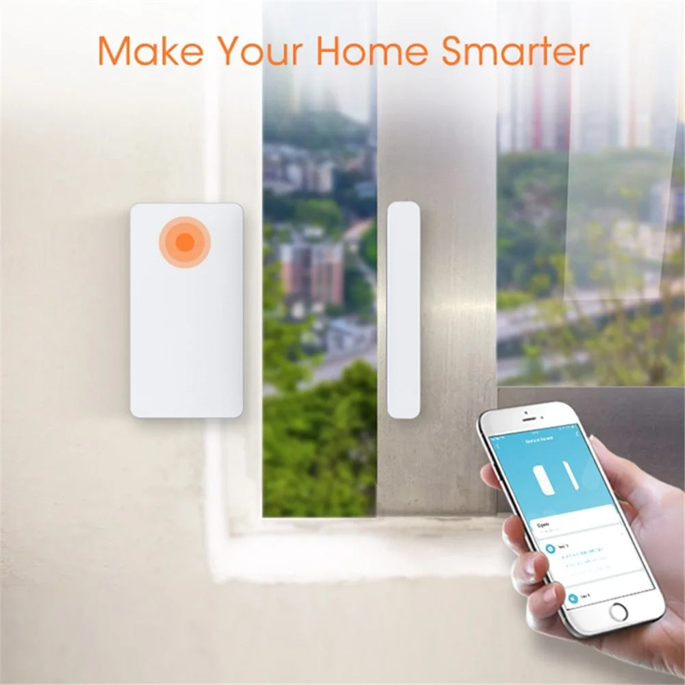 NEO NAS-DS05B Tuya ZigBee Smart Wireless Door Sensor APP Remote Control Door Window Sensor Smart Home Security System - 7