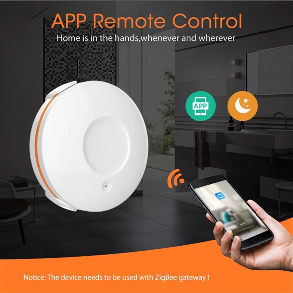 NEO NAS-WS02B Tuya ZigBee Smart Water Leak Sensor Siren Wireless Water Leak Alarm Detector for Smart Home Life - 4