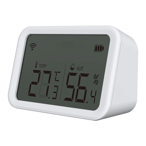 NEO NAS-TH02B Multifunction Sensor Tuya ZigBee Smart Temperature and Humidity Detector with Luminous Intensity Detection - 1