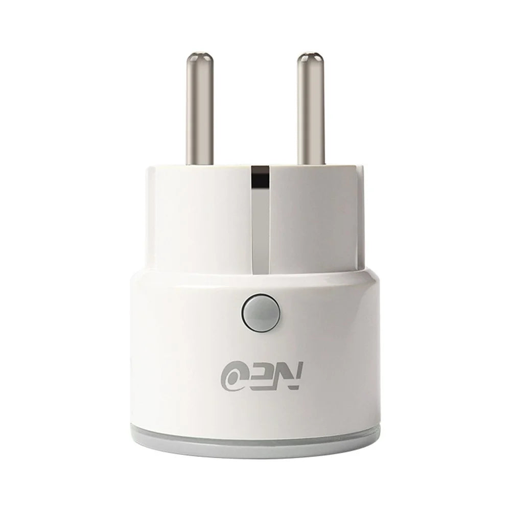 NEO NAS-WR01W-10A Smart Plug 10A Current Compatible with Alexa Google Mini Smart Outlet WiFi Socket Remote Control - EU Plug - 1