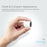 NEO NAS-WR01W-16A Smart Home WiFi Plug 16A Current Mini Outlet Socket Remote Control Compatible with Alexa Google - EU Plug - 4