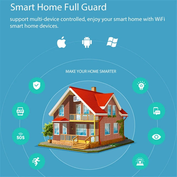 NEO NAS-DS01W Smart Wireless Door Sensor 2.4GHz WiFi Door Window Sensor Smart Home Security Devices - 7