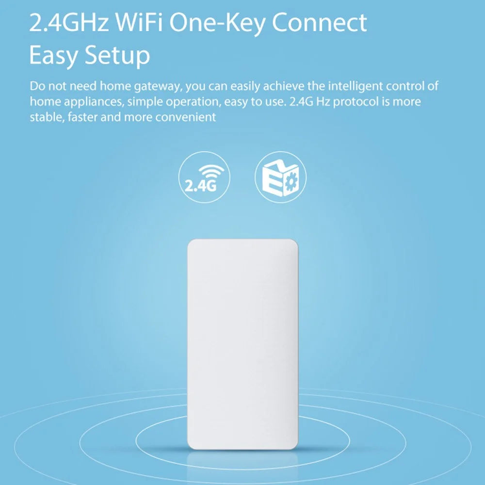 NEO NAS-WS05W WiFi Water Leak Sensor Wireless Water Leak Alarm Detector for Smart Home Life - 4