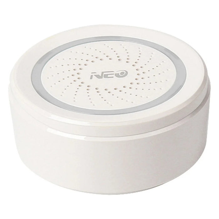 NEO NAS-AB02W Smart Wireless Alarm 2.4GHz WiFi Mini Siren Alarm Support Mobile Phone Control for Home (USB Powered) - 1