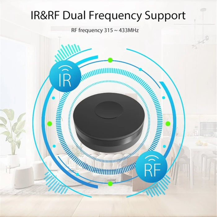 NEO NAS-IR02W-RF Smart WiFi Bluetooth-compatible Dual Mode Infrared Remote Control Support Tuya RF Device Sensor - 5