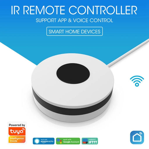NEO NAS-IR02W Smart Home IR Infrared Remote Control Voice Controlled for TV Air Conditioner, Audio, Compatible with Alexa - White - 2