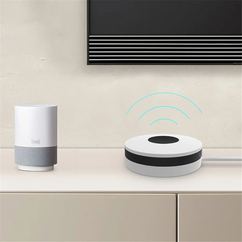NEO NAS-IR02W Smart Home IR Infrared Remote Control Voice Controlled for TV Air Conditioner, Audio, Compatible with Alexa - White - 6