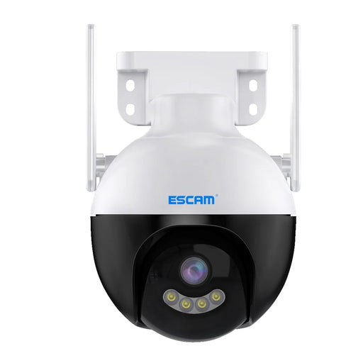 ESCAM QF300 3MP WiFi IP Camera App Mobile AI Human Detection Webcam Auto Tracking Cloud Storage Waterproof Monitor Camera Support Two-way Voice, Night Vision - US Plug - 2