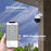 ESCAM QF300 3MP WiFi IP Camera App Mobile AI Human Detection Webcam Auto Tracking Cloud Storage Waterproof Monitor Camera Support Two-way Voice, Night Vision - US Plug - 4