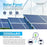 ESCAM QF724 Waterproof Solar Power 3.0MP Camera PIR Night Vision Surveillance Pan Tilt Camera for Home Security - US Plug - 6