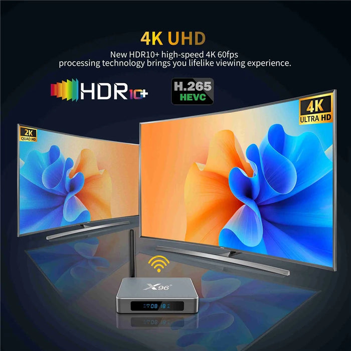 X96 X9 Smart Android TV Box 8K 1000M Amlogic S922X 2.4G / 5G Dual WiFi 4K Media Player DDR4 4GB 32GB Set Top Box - AU Plug - 5