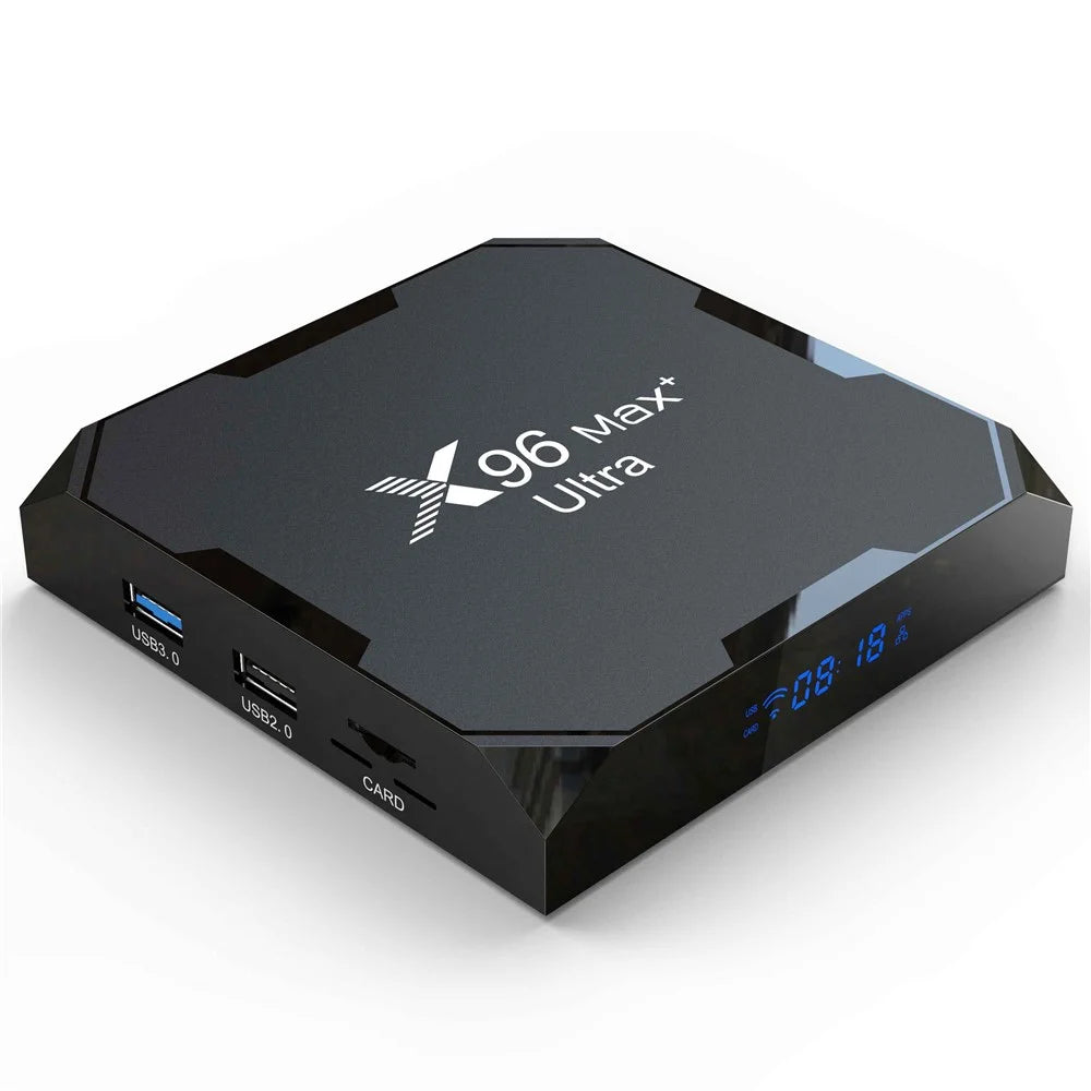 X96Max+ Ultra 2.4 / 5G Dual WiFi 8K TV Box Amlogic S905X4 Quad Core Android 11.0 4G 64G AV H.265 Media Player Set Top Box - US Plug - 2
