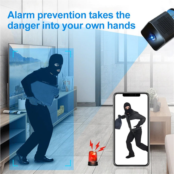 X1 HD 1080P Mini Camera Wireless Home Security Camera Monitor for Watching Baby, Caring Pets - 4