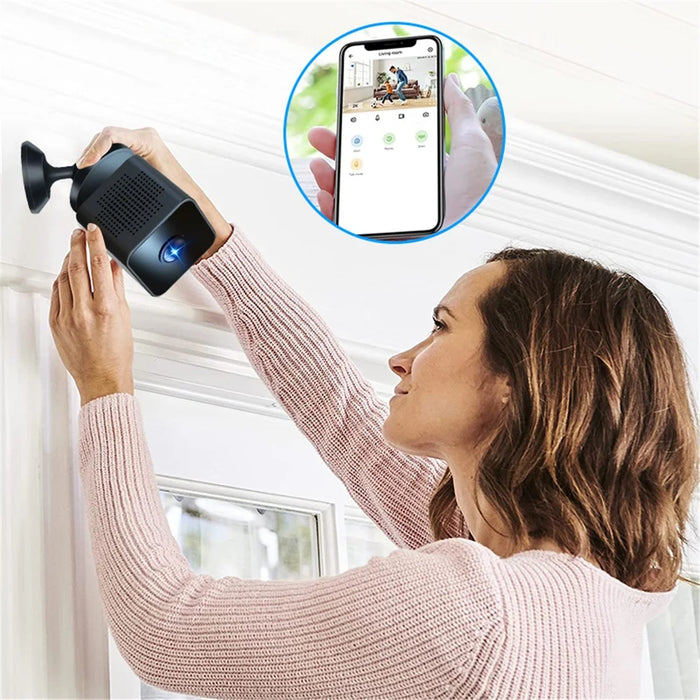 X1 HD 1080P Mini Camera Wireless Home Security Camera Monitor for Watching Baby, Caring Pets - 6