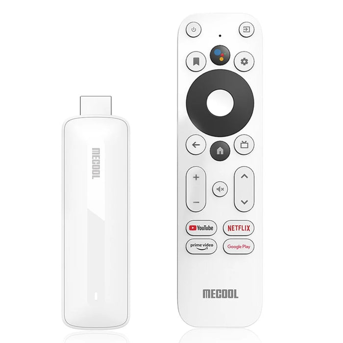 MECOOL KD5 Smart TV Stick TV Box Android 11 ATV Google Certified Amlogic S805X2 1GB 8GB DDR4 2.4G+5G WiFi BT AV1 TV Dongle (1+8G) - US Plug - 1