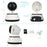 FY-H2-100 720P WiFi IP Camera Monitor Home Surveillance Two-Way Audio Wireless Webcam with Motion Detection Function - US Plug - 5
