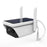 ABQ-Q1 Solar Powered Camera Wireless HD WiFi Webcam Waterproof Low Power Surveillance Camera for Home Security (Without Battery) - 1