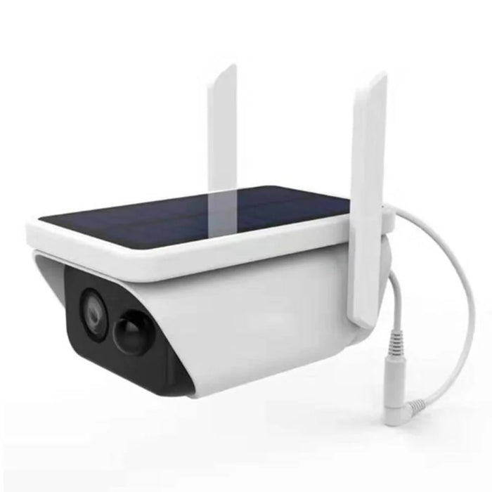 ABQ-Q1 Solar Powered Camera Wireless HD WiFi Webcam Waterproof Low Power Surveillance Camera for Home Security (Without Battery) - 1