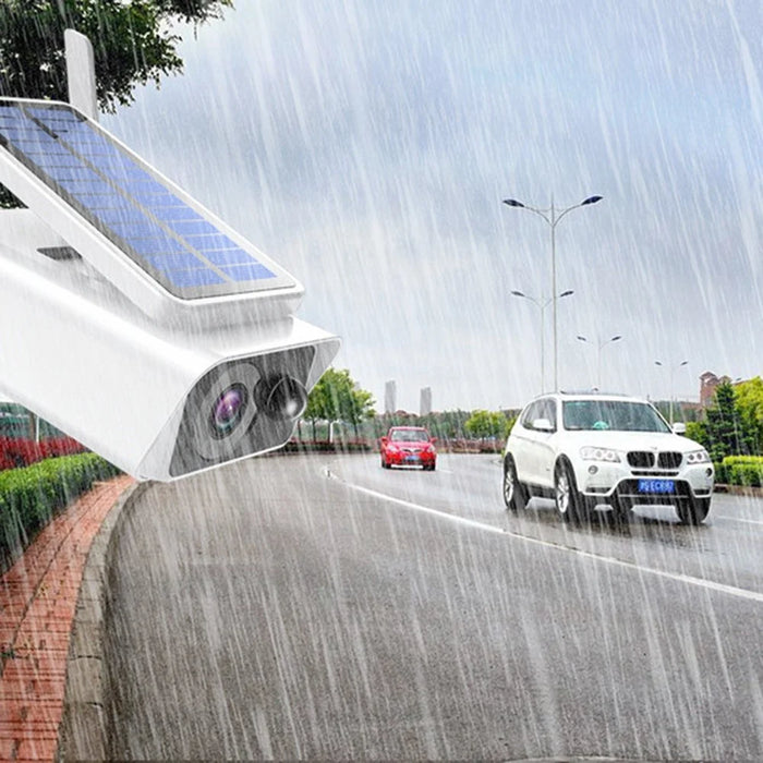 ABQ-Q1 Solar Powered Camera Wireless HD WiFi Webcam Waterproof Low Power Surveillance Camera for Home Security (Without Battery) - 7