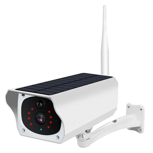 YFY Solar Powered Camera WiFi Network Webcam Waterproof Intelligent Wireless Security Camera Home Surveillance (Without Battery) - 1