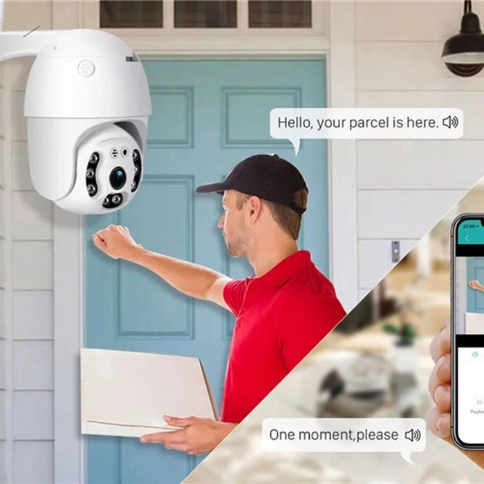 BES-P06 HD 2MP Security Camera WiFi Wateproof Pet Baby Monitor Cam Supports Two-Way Audio Motion Detection - EU Plug - 5