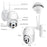 BES-P06 Waterproof Security 2MP Camera WiFi Smart Baby Home Monitor with Color Night Vision, Supports 2-Way Audio - AU Plug - 6