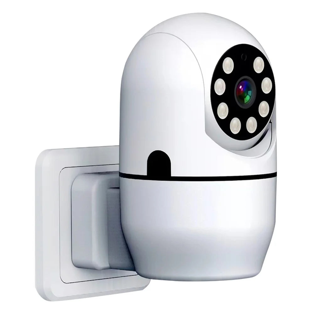 YFY Q9 2.4G / 5.8G Dual Band Surveillance Camera WiFi Mobile Phone Control Two-Way Voice Monitor Camera with Full Color Night Vision (EU Plug) - 1