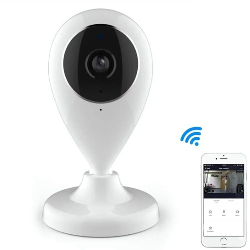 GC70 WiFi Wireless Security Camera 1080P Camera Monitor IR Night Vision Video Surveillance Device for Home - US Plug - 1