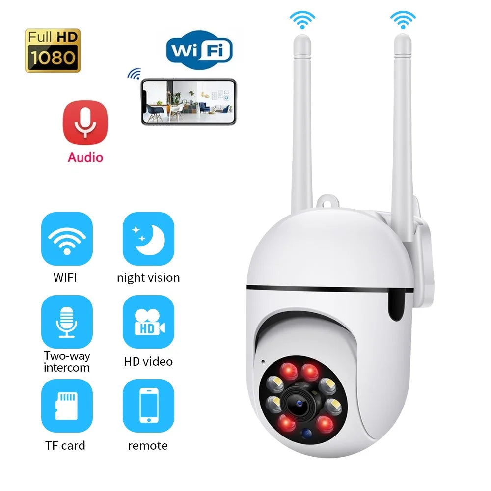 A7 Wireless WiFi Surveillance Camera Two-Way Voice Camera Monitor Support Night Vision for Home, Office - 3