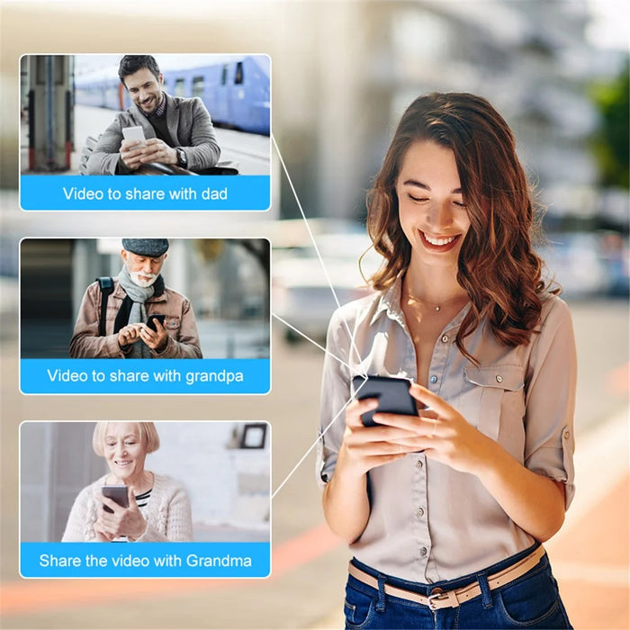 A13 1080P HD Wireless WiFi Camera Two-Way Voice Intelligent Full Color Night Vision Camera with Intelligent Motion Detection - 3