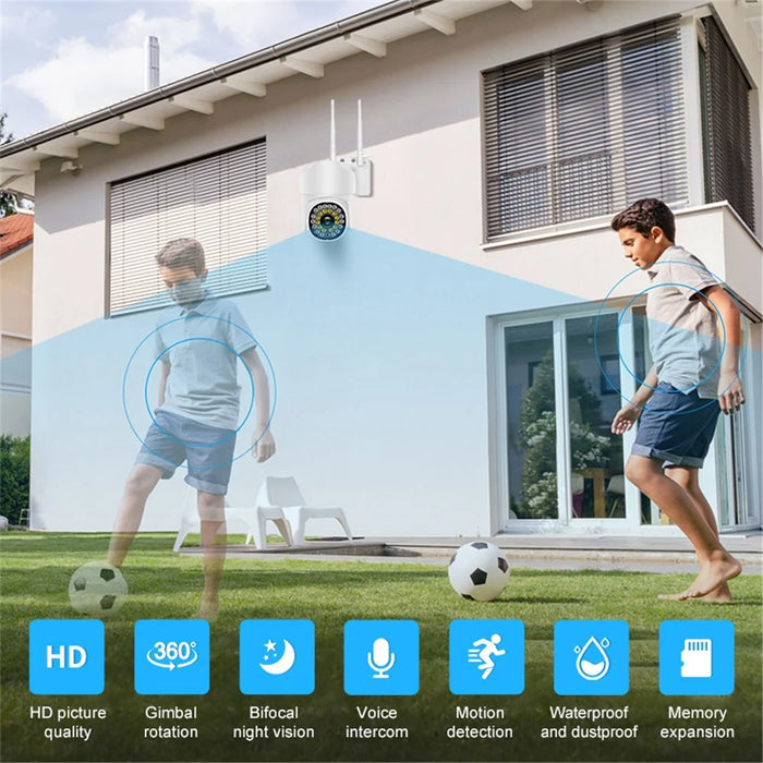 A13 1080P HD Wireless WiFi Camera Two-Way Voice Intelligent Full Color Night Vision Camera with Intelligent Motion Detection - 5