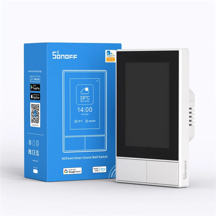 SONOFF NSPanel-USW Smart Scene Wall Switch Panel Smart Home Control Touchscreen Control - US Plug - 4