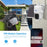 ESCAM G24 H.265 3MP Full HD AI Identify Camera with Solar Panel PIR Alarm WiFi Camera Built-In Battery - 5