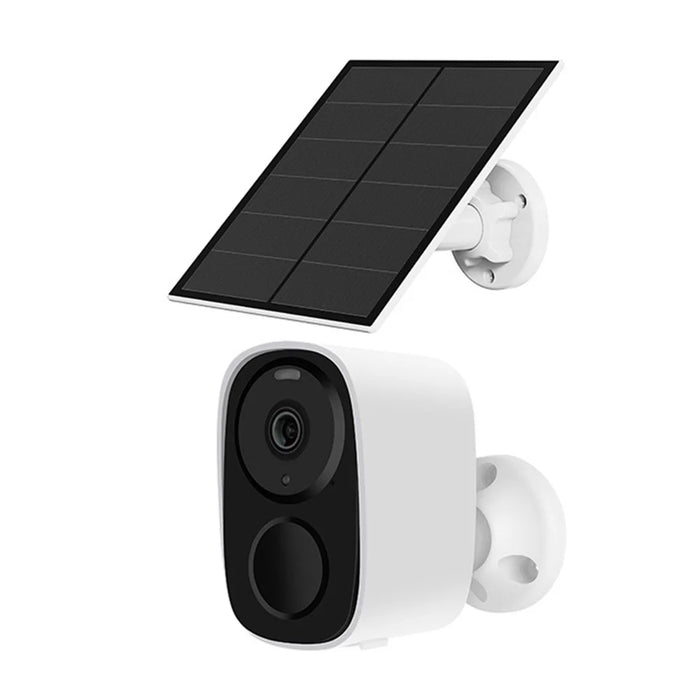 VSTARCAM 2MP Wireless Camera with Solar Panel, Battery Powered Low Power WiFi Camera Home Safety Device - 1
