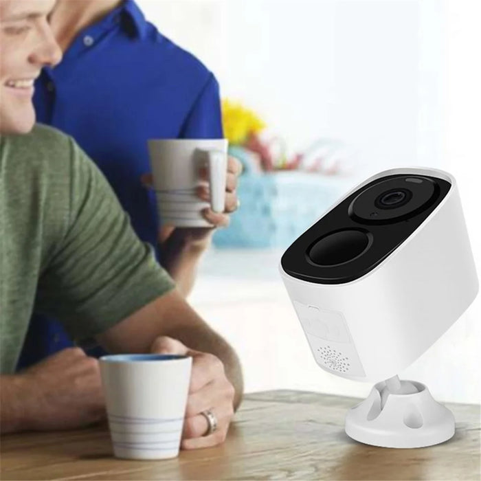 VSTARCAM 2MP Wireless Camera with Solar Panel, Battery Powered Low Power WiFi Camera Home Safety Device - 7