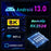 H96 Max Network Set-Top Box 4GB RAM 32GB ROM Android 13.0 RK3528 WiFi6 Ultra HD TV Box - US Plug - 3