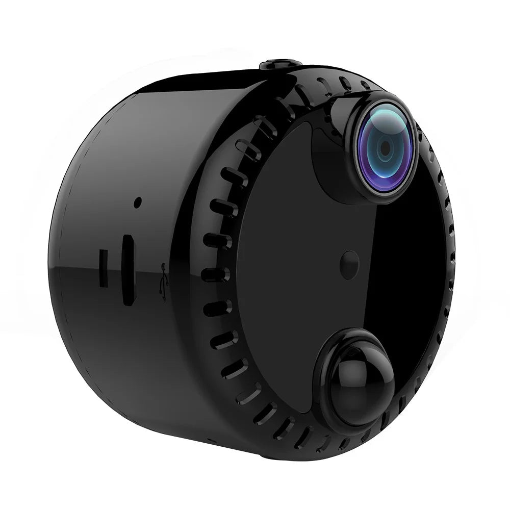 R10 Wireless WiFi Webcam Home Network Monitor Camera 4K HD Night Vision Cell Phone Remote Camera - Black - 2