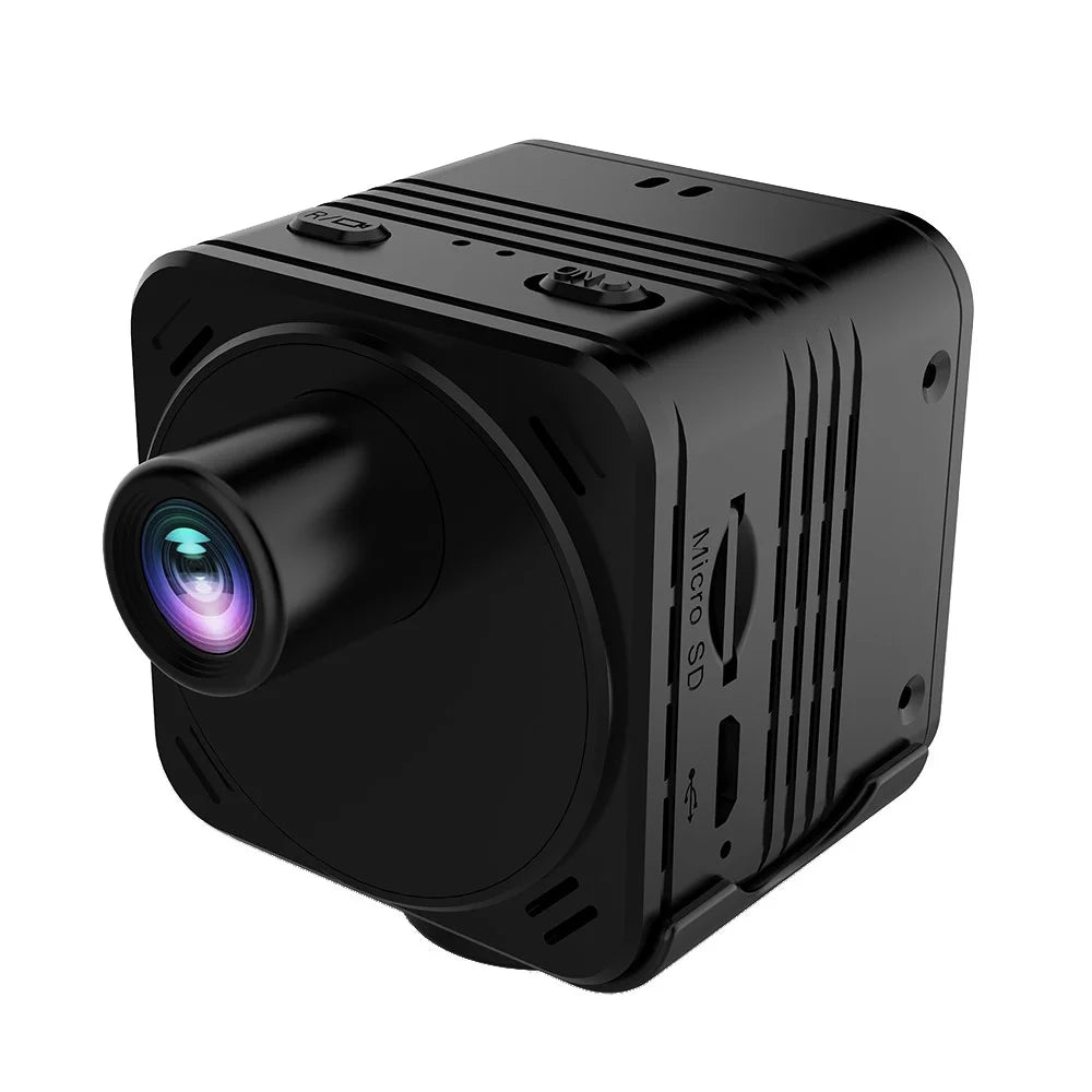 R89 Wireless WiFi Webcam Battery-Powered 4K HD Night Vision Camera Cell Phone Remote Monitor Camera for Home - 1