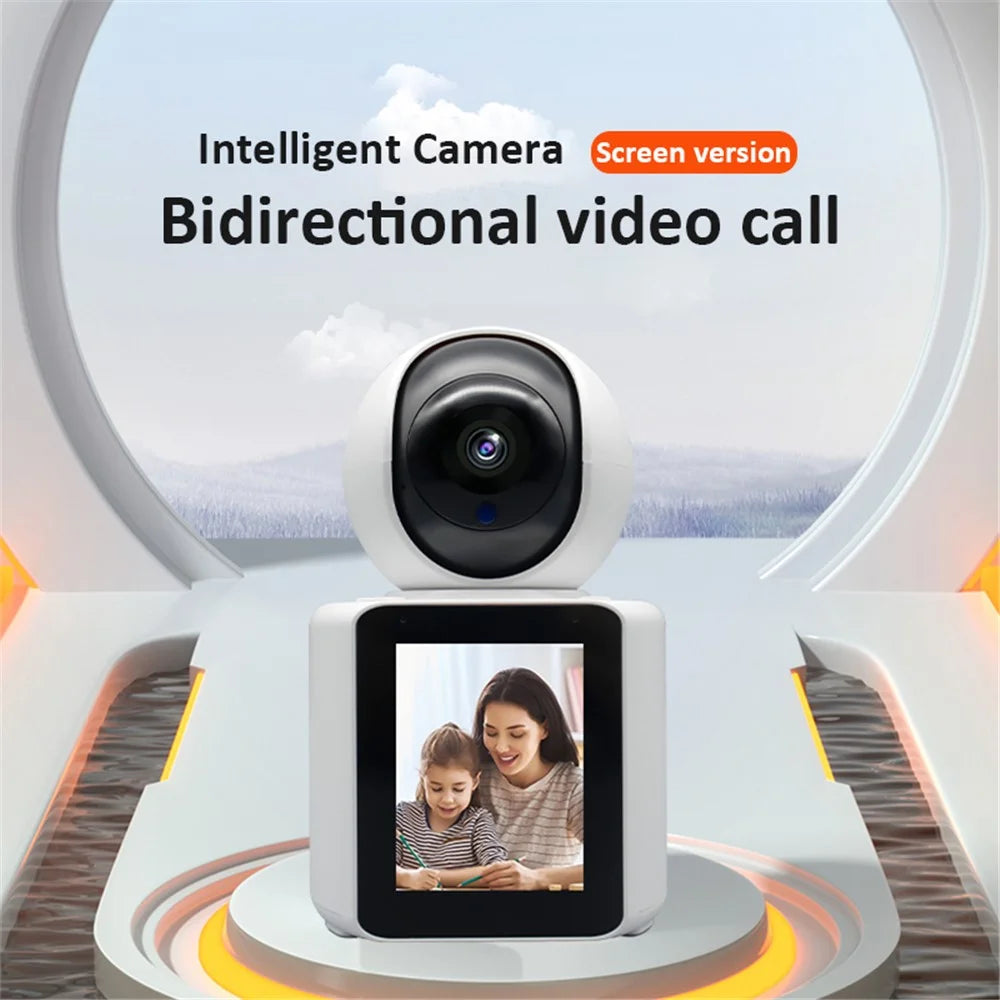 C31 Home Video Chat Camera Monitor Mobile Phone Remote WiFi Intelligent Loop Recording HD Camera - US Plug - 2